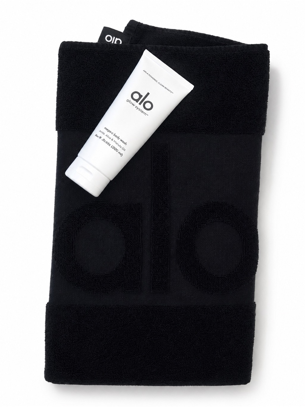 alo Mega-C Body Wash and Towel